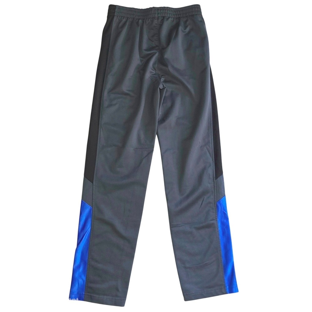 Athletic Works Kids Boys XL 14 16 Gray Blue Track Pants Athletic Jogger Gym
